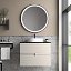 Mueble de baño Rimo suspendido 2 cajones con lavabo sobre encimera